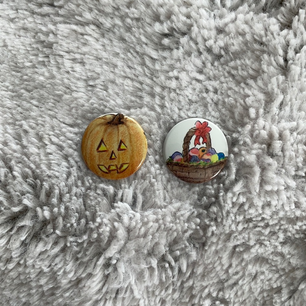 American Girl- Grin Pins-Holidays